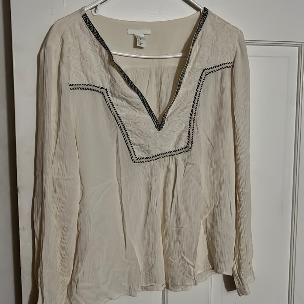 Boho Long Sleeve‎ Blouse